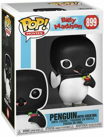 Figurine Funko Pop! N°899 - Billy Madison -  Penguin W/cocktail